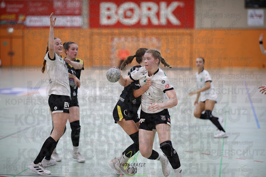 Quali-Turnier JBL wJA; Frisch Auf Göppingen - HC Rödertal | Quali-Turnier JBL wJA; Frisch Auf Göppingen - HC Rödertal am 31.05.2025 in Oberkleen (Weidig-Halle)Photo © 2025 - Jörg Heinrich - Realisiert mit Pictrs.com