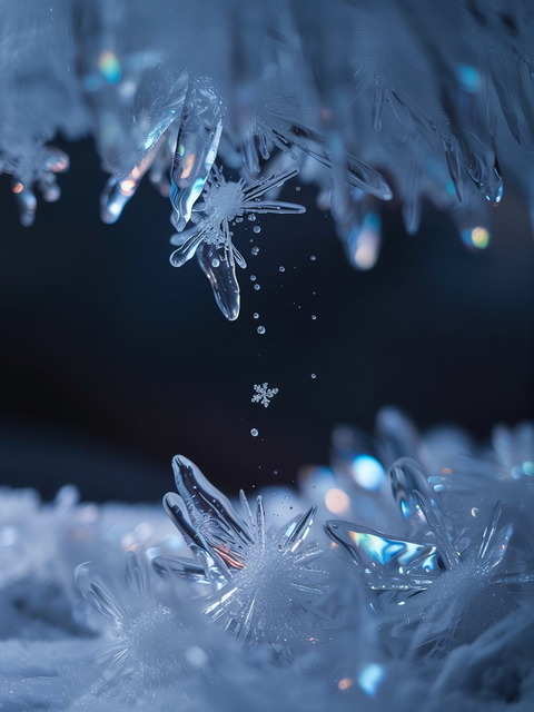 Eiskristalle Makro | Wandbilder, Landschaftsbilder, Wandschmuck, Foto-Tassen, Foto Abzüge, Geschenkartikel, eigene Fotos auf Produkte bringen, Foto-Magnete, Motive von Wandschmuck4you auf Produkte bringen, Lizenzen für Bilder kaufen