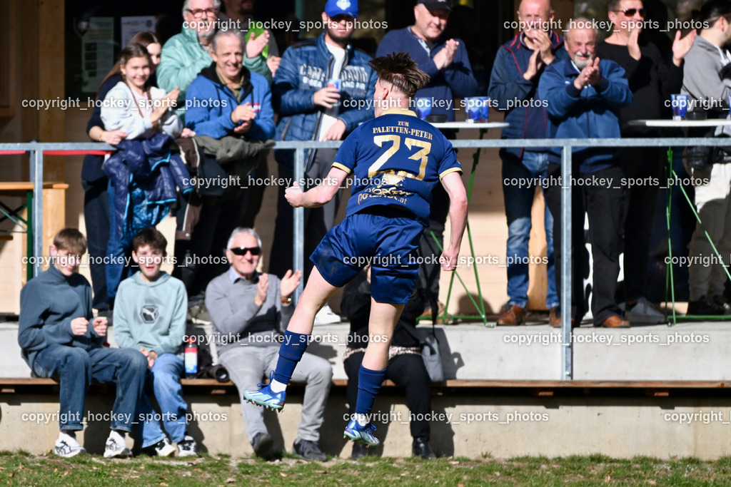 ATUS Velden vs. SPG LASK Amateure OÖ | Jubel #23 Ralph Roman Scheer ATUS Velden, ATUS Velden vs. SPG LASK Amateure OÖ, ATUS Velden vs. SPG LASK Amateure OÖ am 07.03.2026 in Velden (Wald Arena Velden), Austria, (Photo by Bernd Stefan)