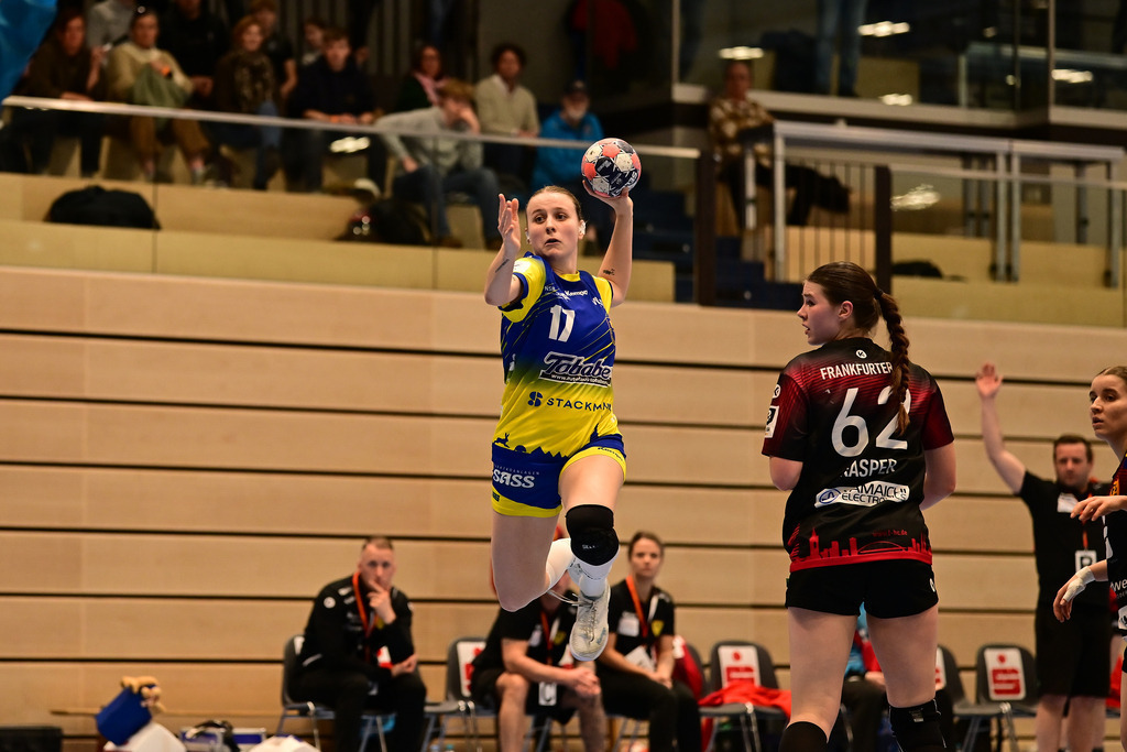 Handball I Frauen I Saison 2025-2026 I 3. Liga Staffel Nord I 11. Spieltag I Buxtehuder SV II - Frankfurter HC | Der Sportfotograf. - Realisiert mit Pictrs.com