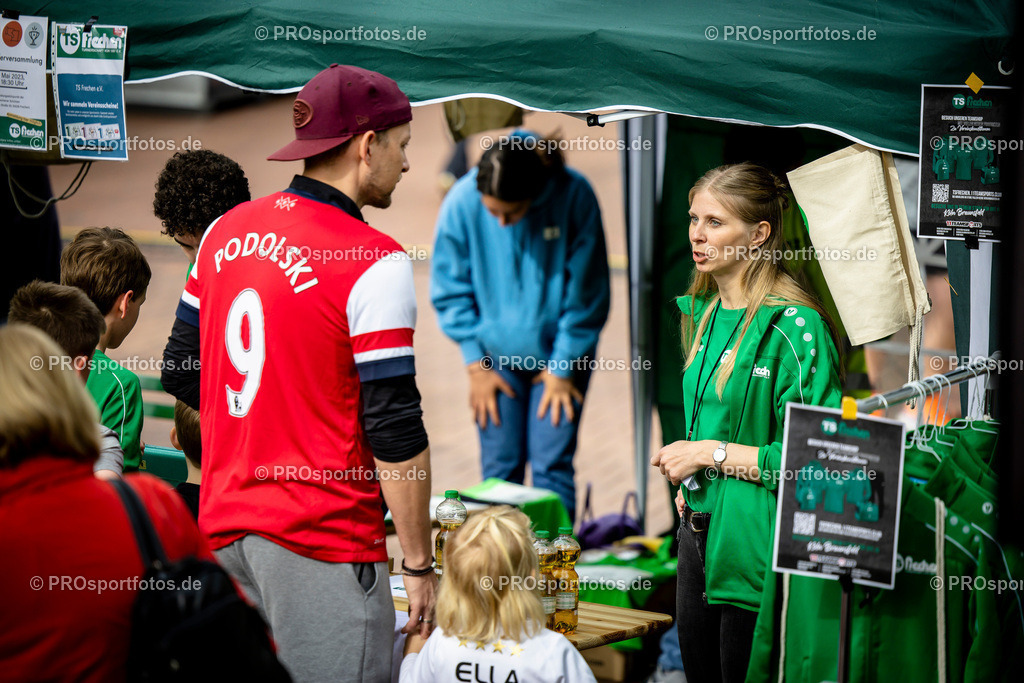 GVG Fruehlingslauf in Frechen, 07.05.2023 | Impressionen vom GVG Fruehlingslauf am 07.05.2023 in Frechen (Nordrhein-Westfalen). Foto: BEAUTIFUL SPORTS/Axel Kohring

