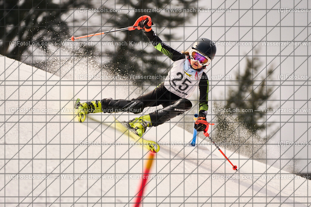 ALP3147_KinderCup-SL_STMK_Strallegg_Wallner Valerie | Raiffeisen KINDERCUP Alpin, SLALOM auf der JogllandStreif in Strallegg am So 23. Februar 2025. Veranstaller: Steirischer Skiverband (5000). Skiunion Strallegg (5197).