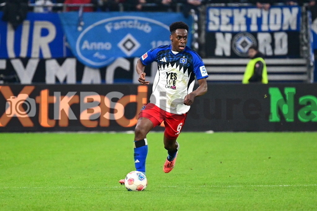 KBS Picture_HSV-Dortmund_038 | Sambi Lokonga Albert Sambi (HSV) ,Sportplatz :  Volksparkstadion, - Realisiert mit Pictrs.com
