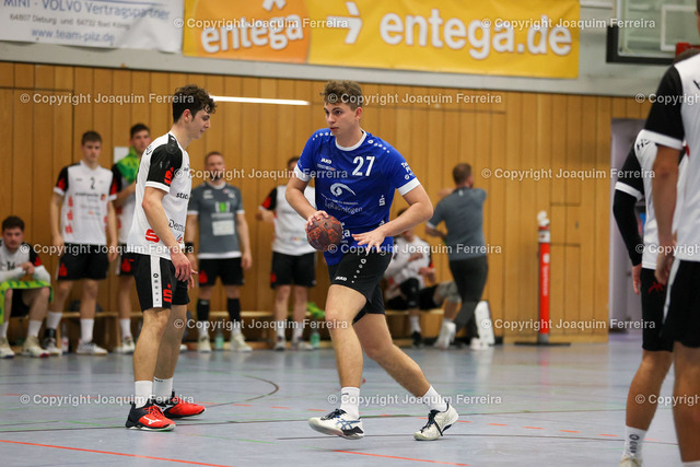 msgvshan_1582 | despor 2022.10.23 HB Männer Oberliga MSG Umstadt/Habitzheim - HSG Hanau II emspor, emonline, despor,  v.l., David Milosev (MSG Umstadt/Habitzheim) 
 - Realisiert mit Pictrs.com
