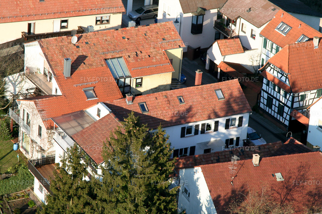 Luftbild: Ludwigstr in Jockgrim im Bundesland Rheinland-Pfalz in Deutschland. Foto: IMG_0376.jpg vom 10.12.2005 durch Werner Riehm/FLY-FOTO.de