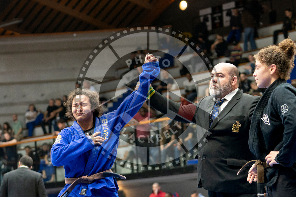20240124PBB03392 | Fighters compete during the second day of the IBJJF European Championship in Paris, France, on January 24, 2024.