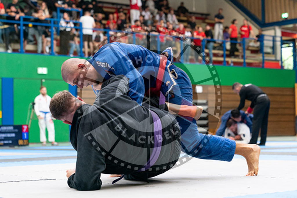 20230826PBB55666 | Fighters compete during the AJP INTLPRO BJJ and grappling competition in Hamburg, Germany, on August 26 2023.