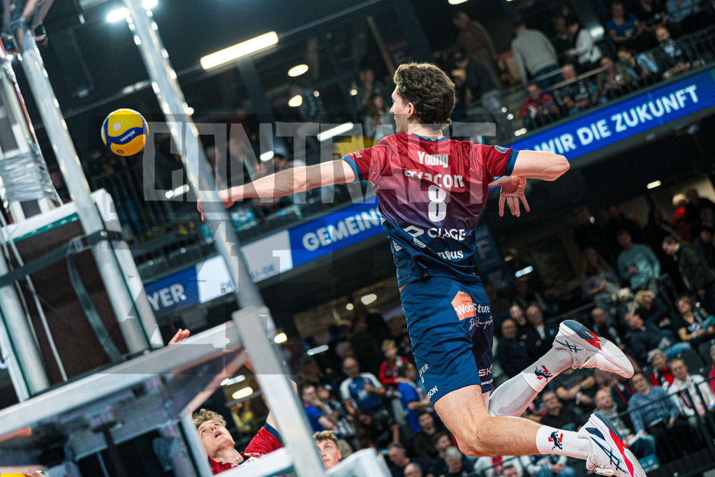 Volleyball I Herren I Saison 2025/2026 I DVV Pokal I Halbfinale I SVG Lüneburg - SWD powervolleys Düren | CONTRAST ZERØ MEDIA - Realisiert mit Pictrs.com