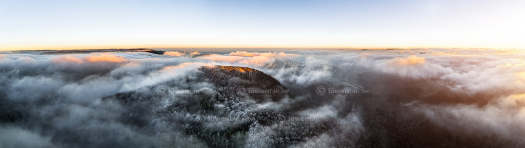 Nebelwalze auf der Albhochfläche bei Oberböhringen | löwenblicke | shop