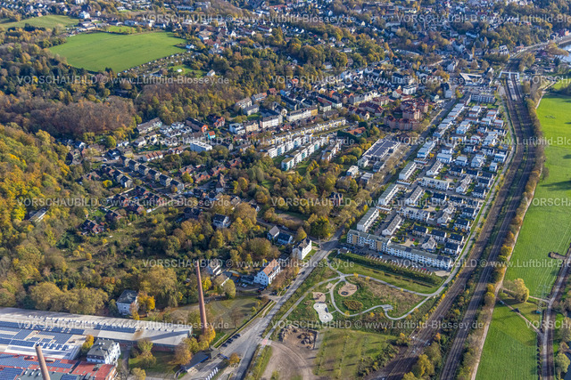 Bochum221100773 | Luftbild, Ruhrauenpark Dahlhausen, Neubaugebiet, Dahlhausen, Bochum, Ruhrgebiet, Nordrhein-Westfalen, Deutschland