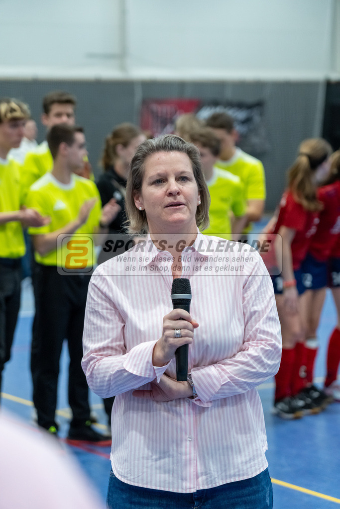 HK_20250223_103326 | Deutsche Meisterschaft wU14 Finale und Ehrungen am 23.2.2025 Düsseldorfer HC, Düsseldorf