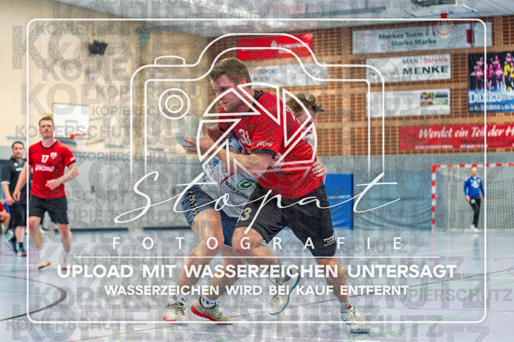 Regionsoberliga Herren Lüneburg-Stade - MTV Soltau vs. HBV 91 Celle | Thies Flammann (MTV Soltau #33); Regionsoberliga Herren Lüneburg-Stade - MTV Soltau vs. HBV 91 Celle am 25.04.2026 in Sporthalle Oberschule Soltau, Soltau - Realisiert mit Pictrs.com