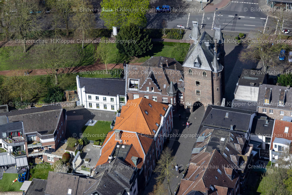 Luftbilder Kempen-0978 | Luftbildfotografie Altstadtbereich und Innenstadtzentrum in Kempen im Bundesland Nordrhein-Westfalen, Deutschland - Realisiert mit Pictrs.com