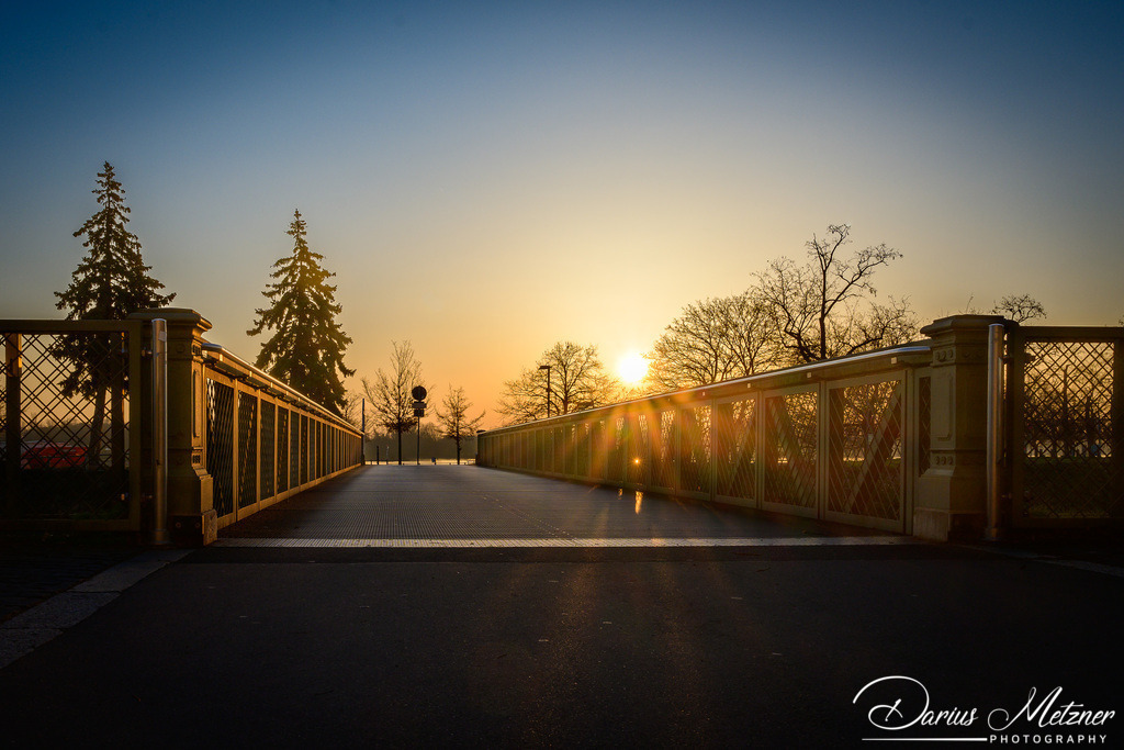 Sonnenaufgang am Winterhafen | Sonnenaufgang am Winterhafen