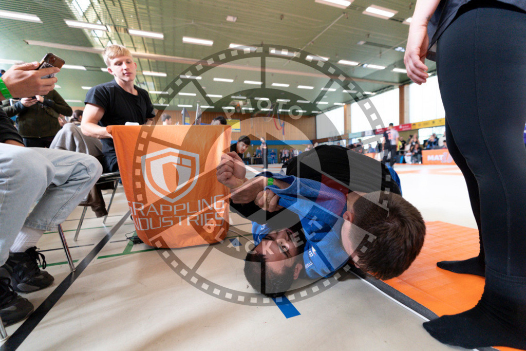 20240915PBB1180 | Athletes compete during the Grappling Industries’ grappling and Brazilian jiu-jitsu competition in Berlin, on September 15, 2024.