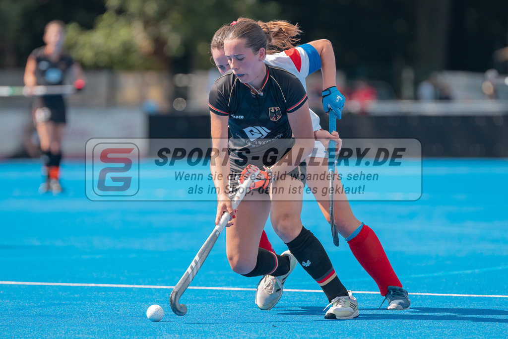 HK_20230710_2-59 | Euro Hockey WU18 France - Germany Championship Girls &amp; Boys am 10.7.2023 CHTC , Krefeld ,