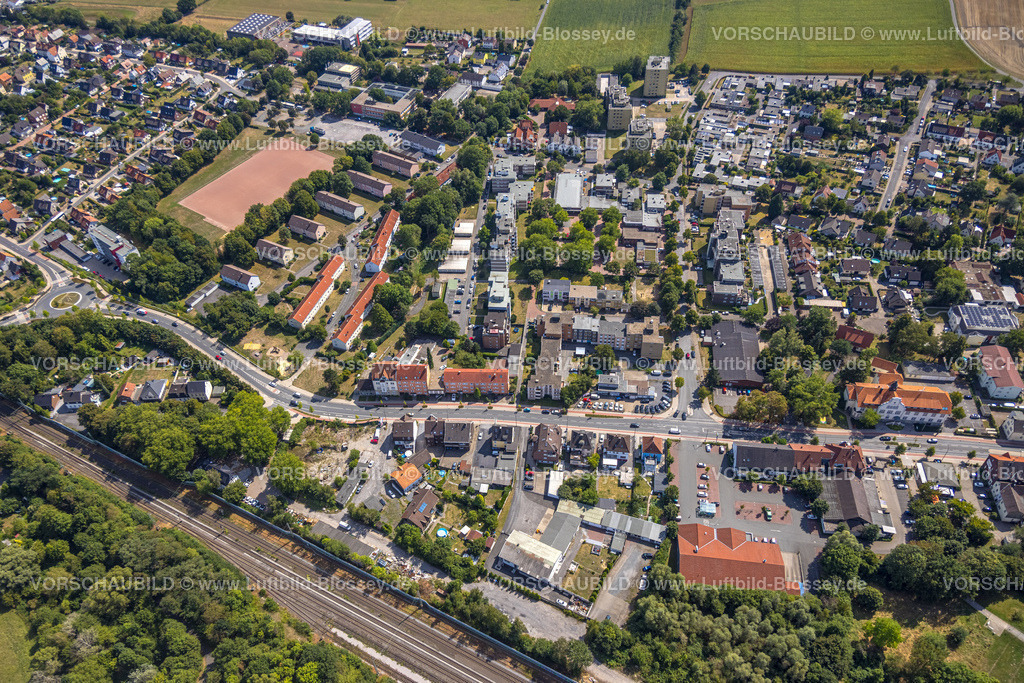 Hamm220809351HerringenPelkum | Luftbild, Wohngebiet Kamener Straße, Pelkum, Hamm, Ruhrgebiet, Nordrhein-Westfalen, Deutschland