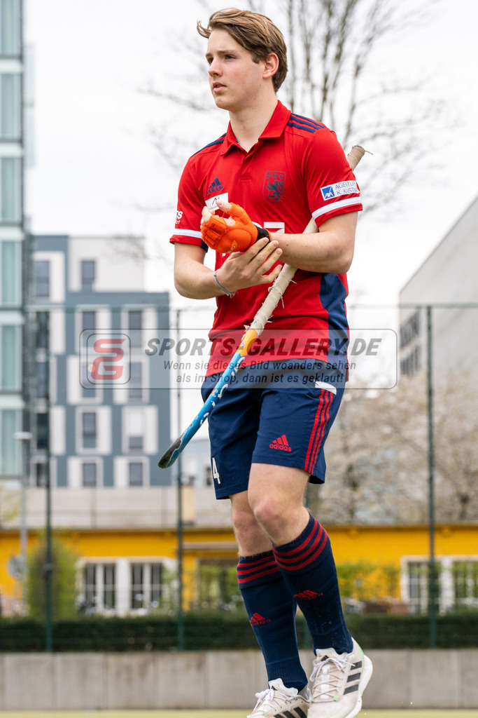 SFE_20230415_0215 | Deutsche Meisterschaft Männliche U16 Halle 2023 am 15.04.2023 in Düsseldorf (Düsseldorfer Hockeyclub 1905 e.V.), Photo: Stephan Fehrmann 2022 (Sports-Gallery),Tim Weingartz ( Düsseldorfer HC #14 )