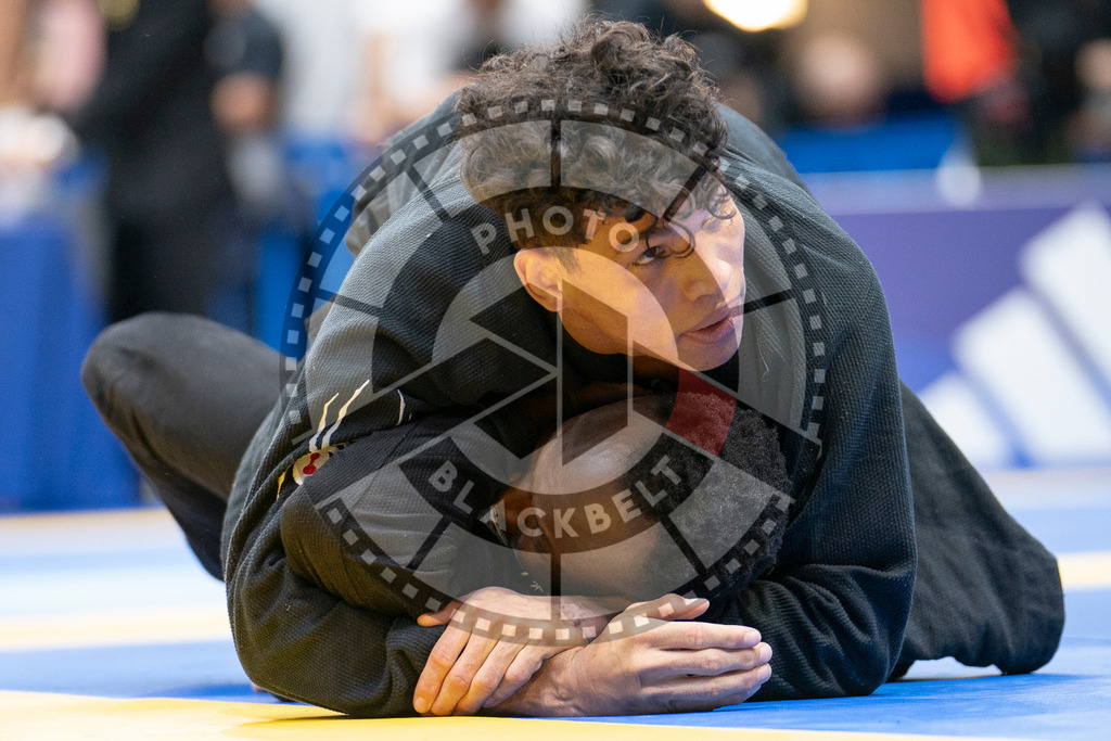20240126PBB1152 | Fighters compete during the Brazilian Jiu-Jitsu European Championship of the IBJJF in Paris, France, on January 26, 2024.