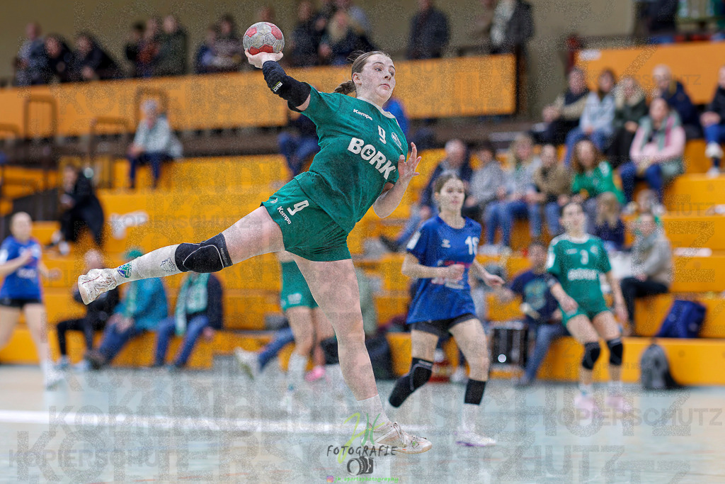 Jugenbundesliga wJB; HSG Kleenheim/Langgöns - SG Kappelwindeck/Steinbach | Jugenbundesliga wJB; HSG Kleenheim/Langgöns - SG Kappelwindeck/Steinbach am 23.11.2025 in Oberkleen (Weidig-Halle)Photo © 2025 - Jörg Heinrich - Realisiert mit Pictrs.com