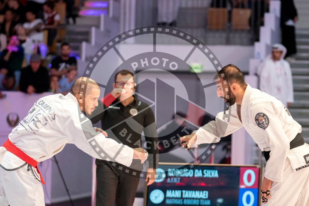 20231107PBB5499 | Fighters compete during the AJP World Master Championship in the Mubadala Arena in Abu Dhabi, Arab United Emirates, on November 7, 2023.