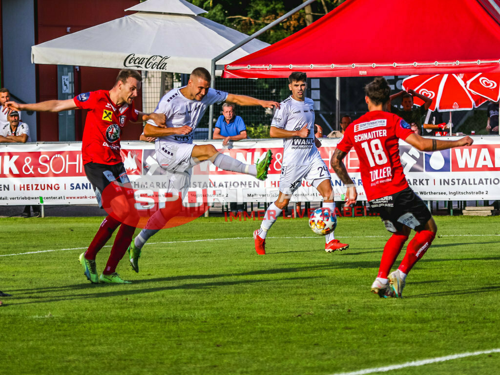ASK Klagenfurt - Union Gurten Regionalliga 1. Runde | ASK Klagenfurt - Union Gurten am 28.07.2023 in Klagenfurt
(Stadion Fischl), Austria, (Photo by Ernst Krawagner sport-fan.at) - Realisiert mit Pictrs.com