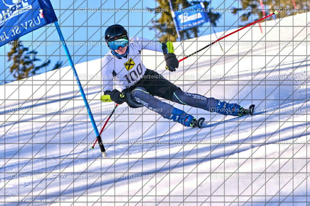 ALP8702_JOGLLAND-CUP-RTL_St-Jakob-Walde_Feiner Leopold | (C)FotoLois.com, Alois Spandl. Raiffeisen-Liebmarkt Sport 2000 Autohaus Felber-Fischer Jogllandcup, Skibezirk 7 - Joglland, Sa 20. Januar 2024.