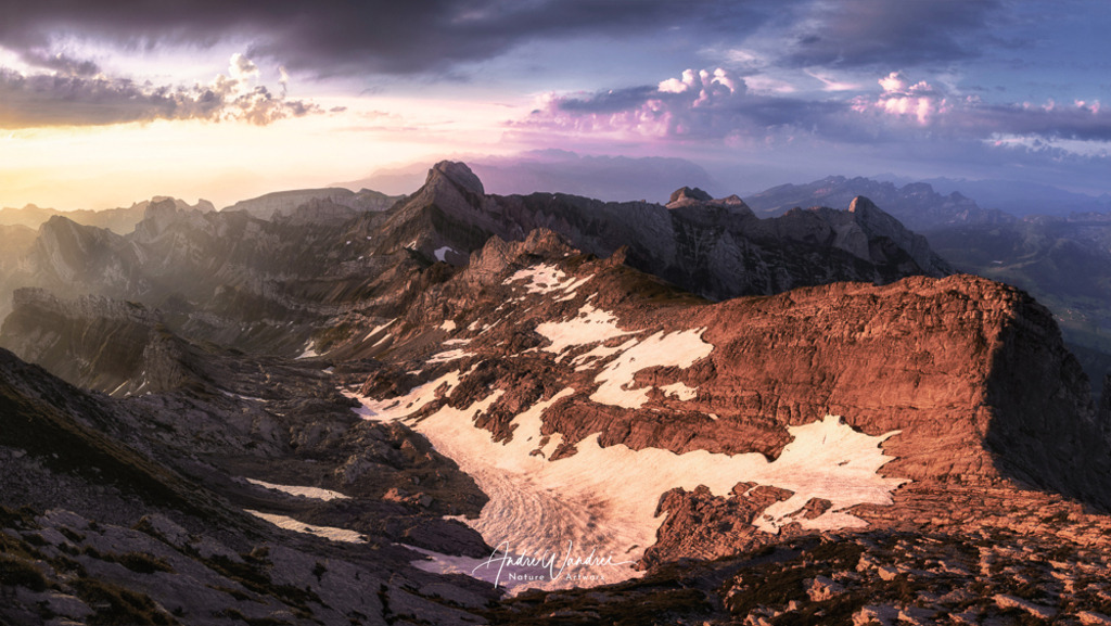 Leuchtende Berge | Andre Wandrei - Nature Artworx - Realisiert mit Pictrs.com