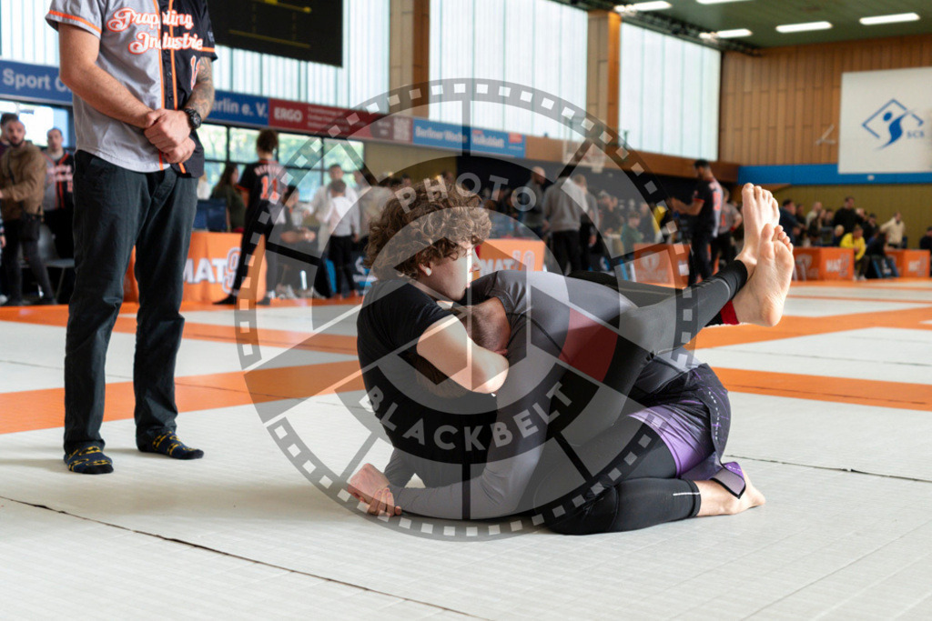 20240915PBB0184 | Athletes compete during the Grappling Industries’ grappling and Brazilian jiu-jitsu competition in Berlin, on September 15, 2024.