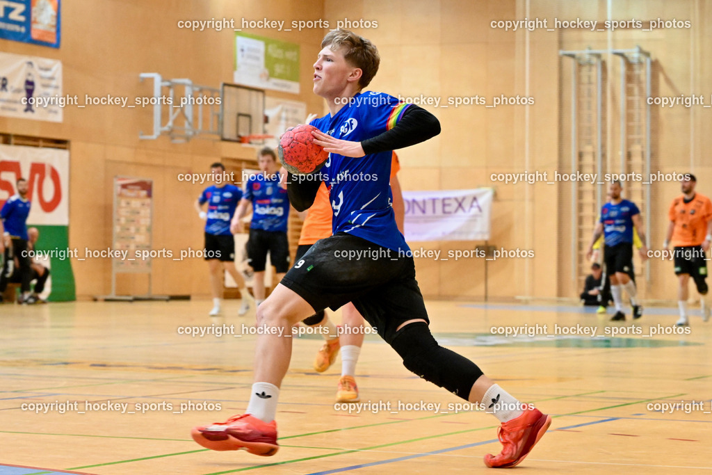 SC Ferlach vs. HSG Holding Graz | #9 SAGER Nico SC Ferlach, SC Ferlach vs. HSG Holding Graz, SC Ferlach vs. HSG Holding Graz am 24.05.2025 in Ferlach (Ballspielhalle Ferlach), Austria, (Photo by Bernd Stefan)