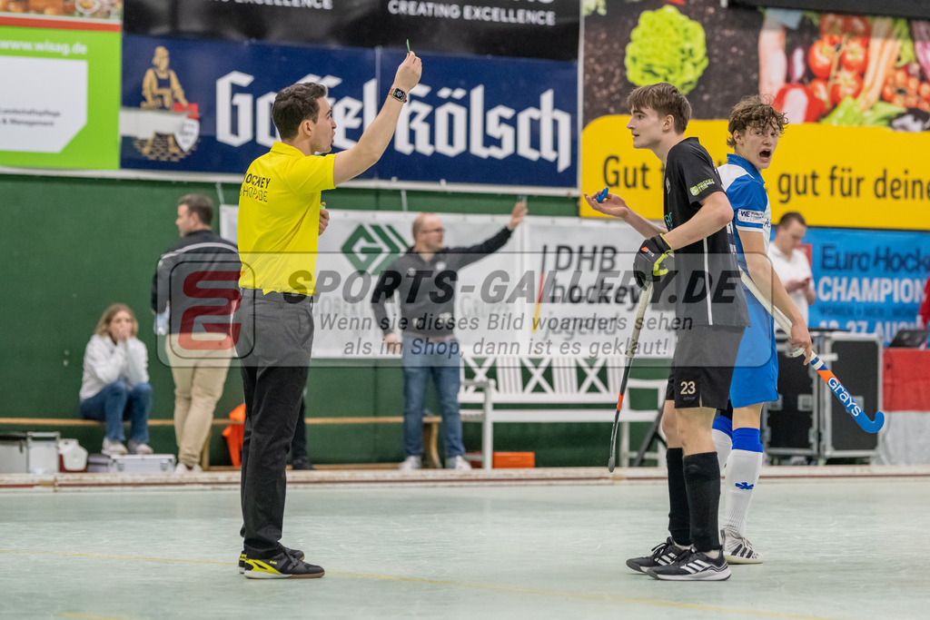 SFE_20230304_0064 | Deutsche Meisterschaft Männliche U16 Halle 2023 am 04.03.2023 in Köln (KTHC Stadion Rot-Weiss Köln Tennis and Hockey Club), Photo: Stephan Fehrmann 2022 (Sports-Gallery)