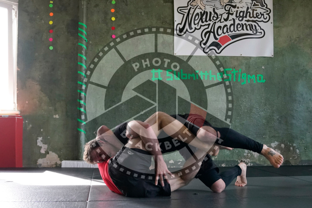 20240413PBB5596 | Fighters compete during the Grapplethon 24hours of rolling for a reason in Hamburg, Germany, on April 13, 2024.