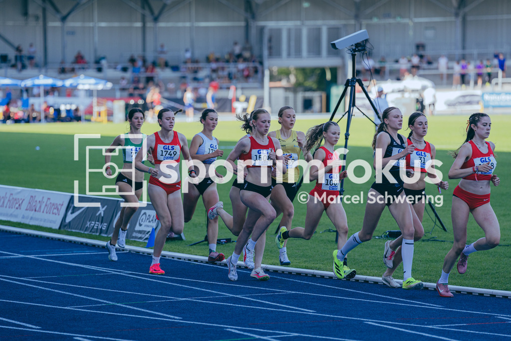 Deutsche Meisterschaften U20 / U16 2026 | 1500-Meter-Lauf, Finale, Deutsche Meisterschaften der U20 &amp; U16 2026, Lohrheidestadion Bochum-Wattenscheid, 11.07.2026. Foto: Marcel Schwering / sportimfokus - Realisiert mit Pictrs.com
