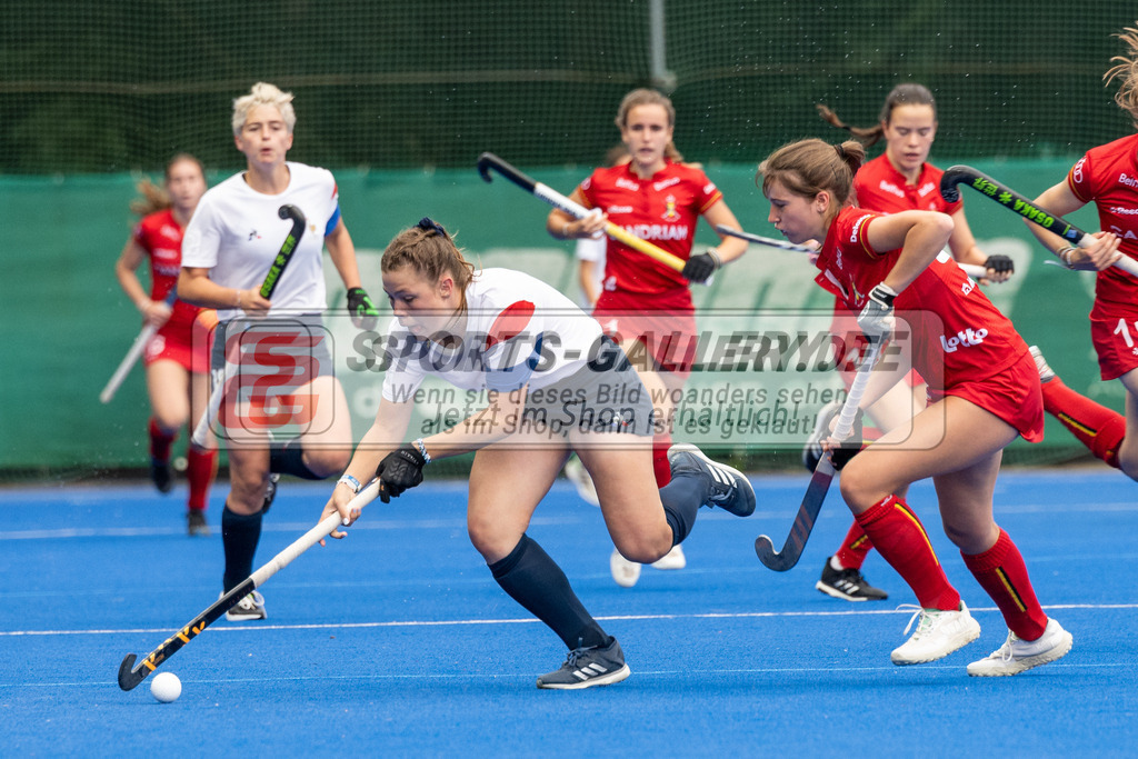 SFE_20230713_0012 | EuroHockey EM U18 Girls France vs Belgium am 13.07.2023 in Krefeld (Gerd-Wellen-Hockeyanlage), Photo: Stephan Fehrmann 2023 (Sports-Gallery)