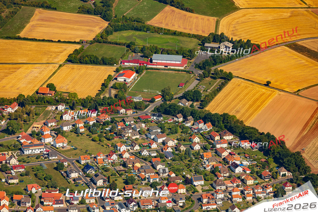 Ransbach Hohenroda Bild- Das Luftbild wurde 2025 vom UL-Flugzeug heraus erstellt ( keine Drohne bzw. Drohnenaufnahme ) - Hochauflösende Luftaufnahme -Nicht vergleichbar mit Google Maps oder Satelittenbilder- Die Geschenkidee !Mit Lizenz und Bildrechte bestellbar - CC