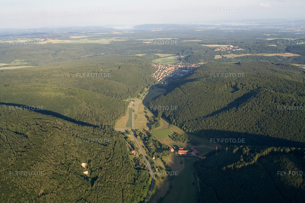 Luftbild: Weißenbach-Tal im Ortsteil Bachzimmern in Immendingen im Bundesland Baden-Württemberg in Deutschland. Foto: IMG_11375.jpg vom 04.07.2008 durch Werner Riehm/FLY-FOTO.de