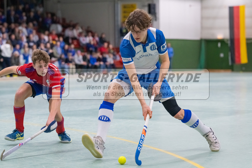 HK_20230304_105493 | Deutsche Meisterschaft MU16 Großflottbeker THGC - Mannheimer HC am 4.3.2023 RWK, Köln ,