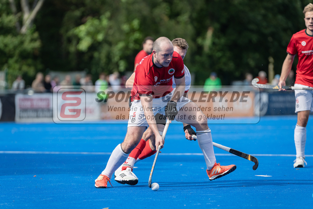 HK_20230923_104483 | 1. Bundesliga Herren Crefelder HTC - TSV Mannheim am 23.9.2023 CHTC, Krefeld , van Laak Max ( Crefelder HTC #5 )
