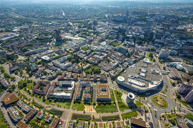 Essen220502343 | Luftbild, City mit Limbecker Platz, Stadtkern, Essen, Ruhrgebiet, Nordrhein-Westfalen, Deutschland
