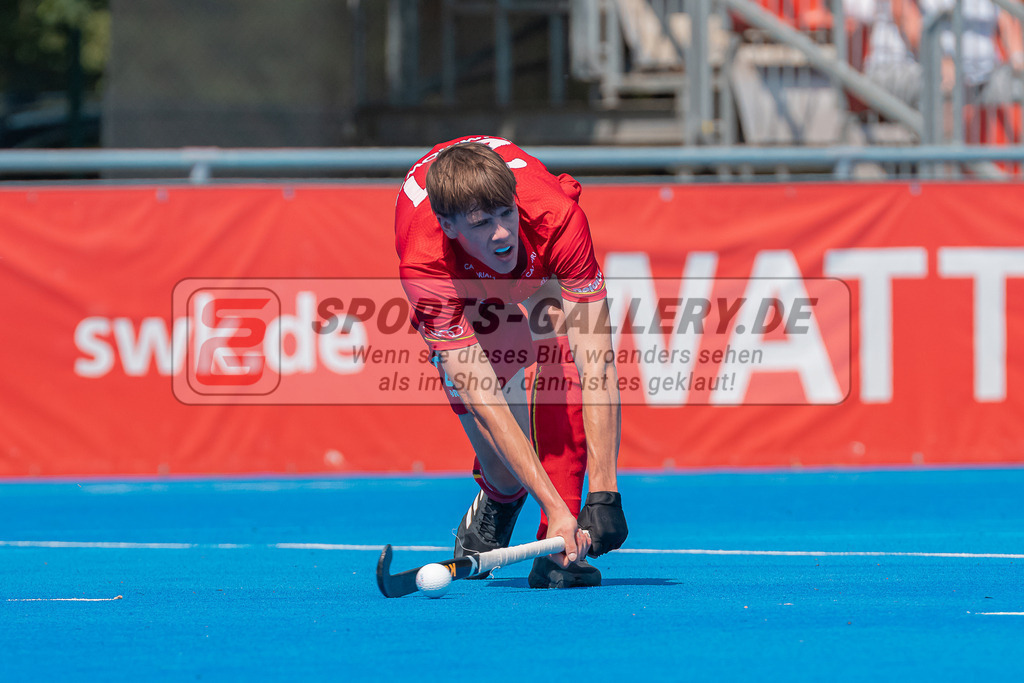 HK_20230709_100069 | Euro Hockey MU18 Belgium - Ireland Championship Girls &amp; Boys am 9.7.2023 CHTC , Krefeld ,