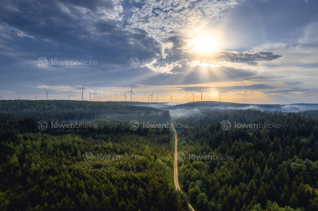 Windpark im Albuch bei Lauterstein | löwenblicke | shop