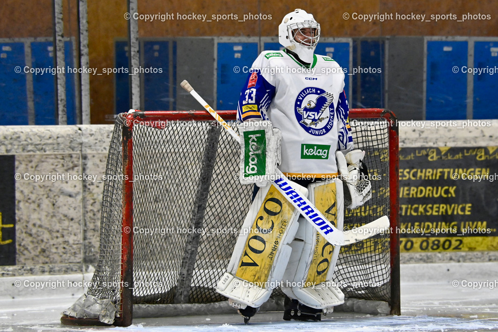 MET PHOTOVOLTAIK HORNETS SPITTAL vs. EC VSV juniors U20  | #33 Steiner Paul EC VSV juniors U20, MET PHOTOVOLTAIK HORNETS SPITTAL vs. EC VSV juniors U20 , MET PHOTOVOLTAIK HORNETS SPITTAL vs. EC VSV juniors U20  am 05.11.2024 in Spittal an der Drau (Goldeck Stadion), Austria, (Photo by Bernd Stefan)