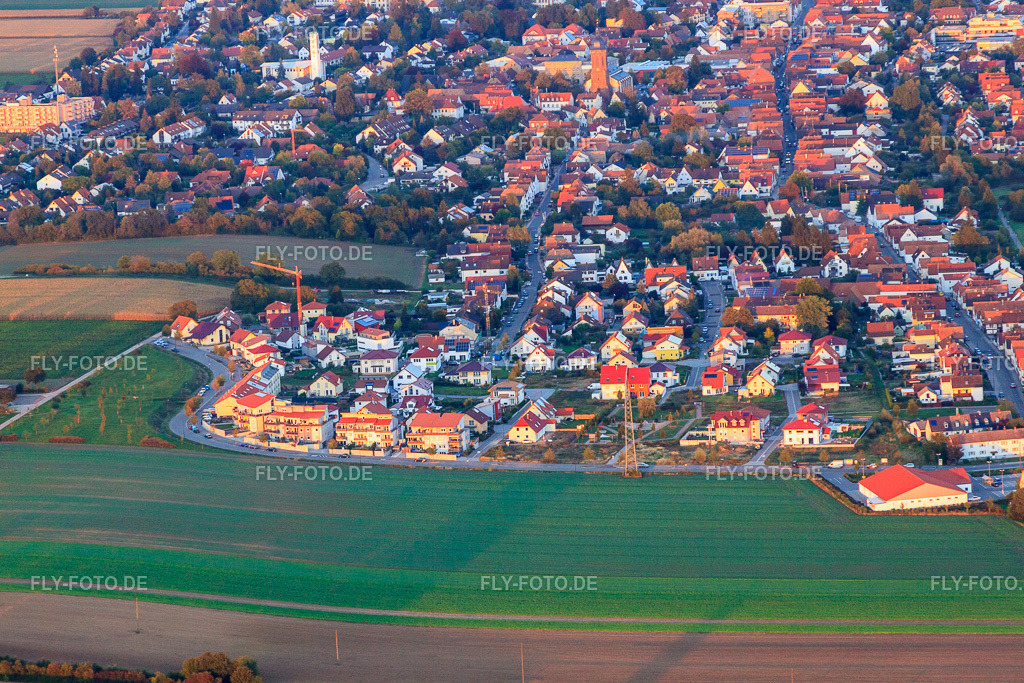 An Höhenweg | Luftbild: An Höhenweg in Kandel im Bundesland Rheinland-Pfalz in Deutschland. Foto: IMG_53469.jpg vom 28.09.2012 durch Werner Riehm/FLY-FOTO.de - Realisiert mit Pictrs.com