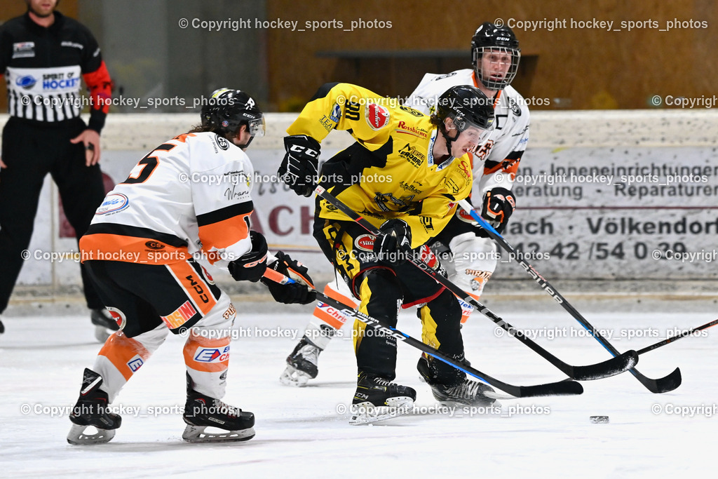 EC Spittal Hornets vs. USC Piraten Velden 7.2.2024 | #15 Titze Lukas, #90 Ogertschnig Joshua, #76 Holzer Nikolaus
