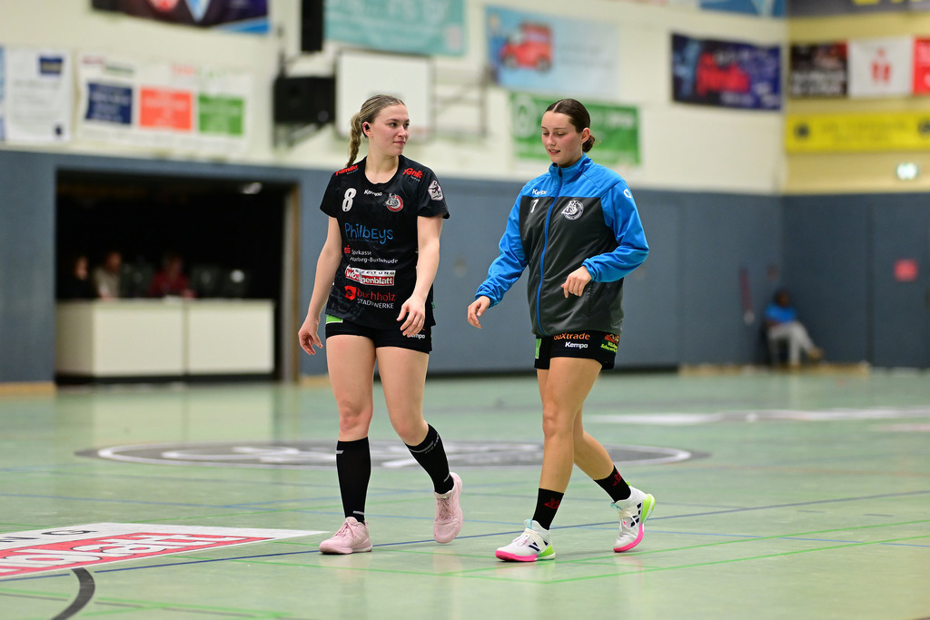 Handball I Frauen I Saison 2024-2025 I 2. HBF I 16. Spieltag I HL Buchholz 08-Rosengarten - SV Union Halle-Neustadt | Der Sportfotograf. - Realisiert mit Pictrs.com