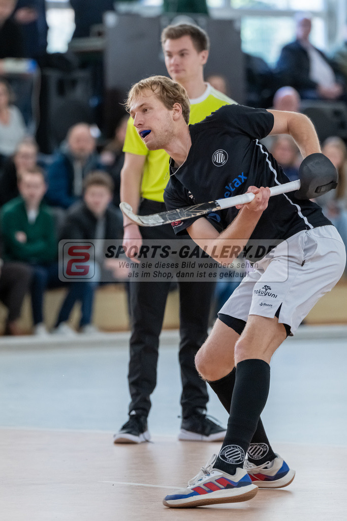 HK_20250202_102286 | 2. Bundesliga Halle Herren Club Raffelberg - Schwarz Weiss Köln am 2.2.2025 Halle am Raffelberg, Duisburg ,