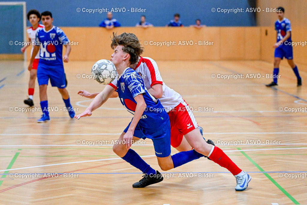 ASVÖ_ Fussballturnier SV Gallneukirchen_ 07.02.2025-16 | 07.02.2025, Gallneukirchen, AUT, ASVÖ, Fussball Nachwuchs Hallenturnier 2025, SV Gallneukirchen im Bild Teilnehmer U 15©Harald Dostal / fodo.media - Realisiert mit Pictrs.com