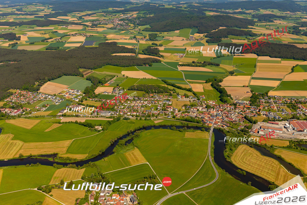 Das Luftbild zeigt :  Pösing - Die Luftaufnahme wurde 2024 vom UL-Flugzeug aus erstellt ( keine Drohne ) - Hochauflösende Luftaufnahme - Für grossformatige Ausdrucke geeignet. Die Geschenkidee !Mit Lizenz und Bildrechte bestellbar