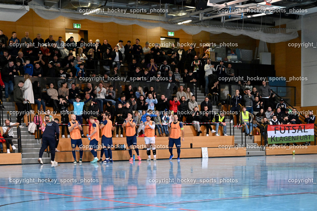 Carinthia Flamengo Futsal Club vs. Futsal Klagenfurt | Besucher Ballspielhalle Viktring, Carinthia Flamengo Futsal Club vs. Futsal Klagenfurt, Carinthia Flamengo Futsal Club vs. Futsal Klagenfurt am 01.12.2024 in Klagenfurt (Ballspielhalle Viktring), Austria, (Photo by Bernd Stefan)