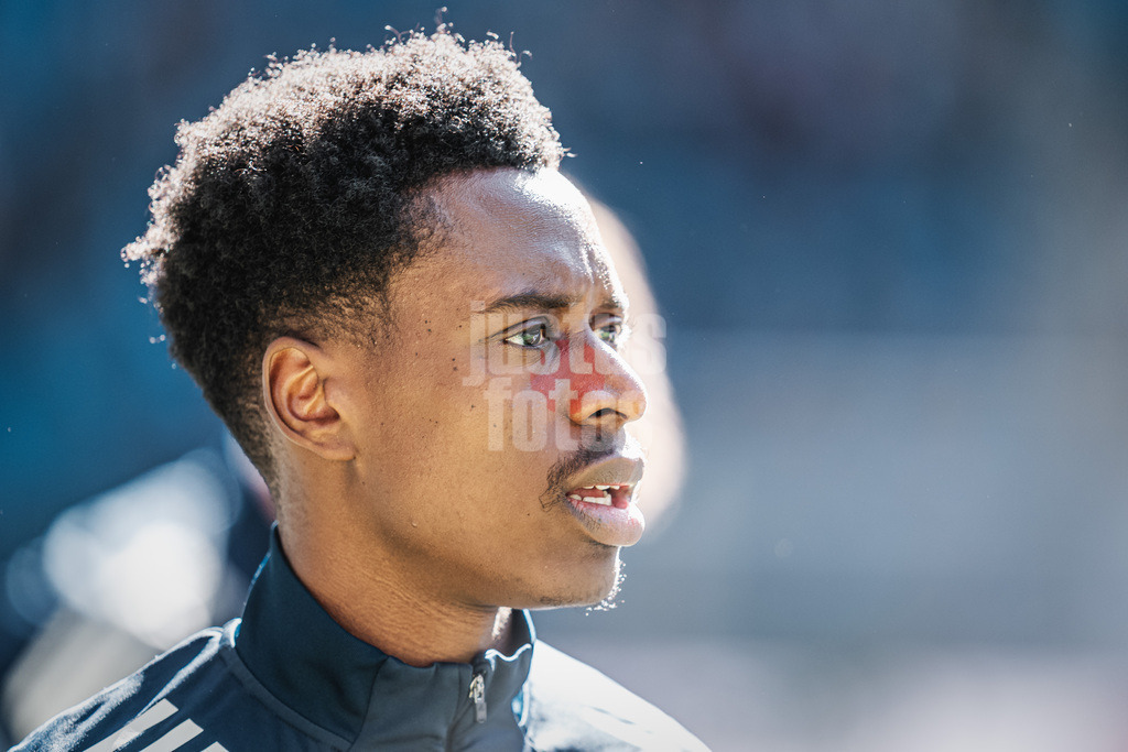 Fußball | Männer | Saison 2025/2026 | 1. Fußball-Bundesliga | 28. Spieltag | Hamburger SV vs. FC Augsburg | 04.04.2026 | Albert Sambi Sambi Lokonga (#6, HSV)